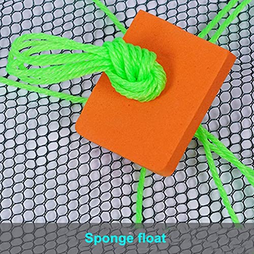 Foldable Fishing Net Hand Casting Cage Crab Net for Fish Shrimp Minnow Crayfish Crab
