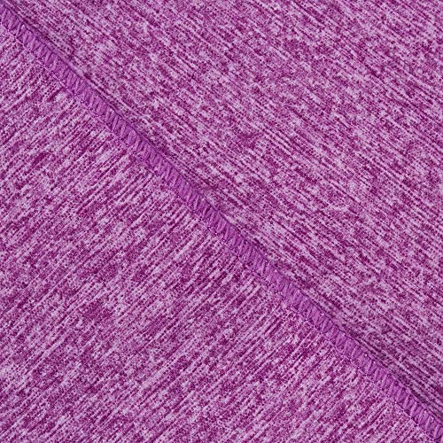 XL 여행용 타월 - 2in1 대형 빠른 건조 엑스트라 소프트 극세사, 13가지 색상, 체육관, 수영 연습, 여행, 배낭여행, 캠핑, RV, 해변, 비상 가방, 기숙사, 작은 집, 밴 또는 캠핑카용 경량 - color: 퍼플 말