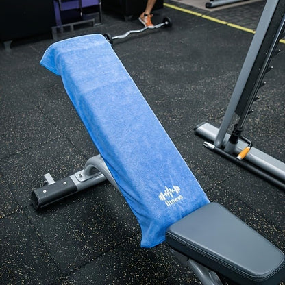 Sports Towel Quick-Drying Super Absorbent Large for Gym, Running and Swimming, Hang on Fitness Equipment to Wipe Sweat, Blue - color: Blue