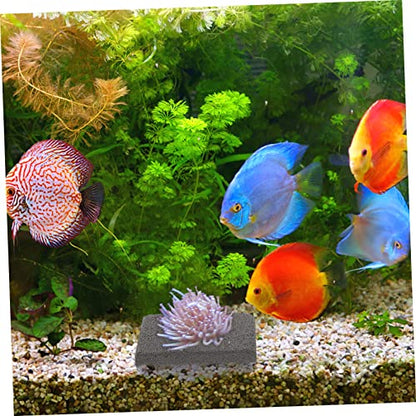 Toddmomy 10pcs Ceramic Coral Bases Coral Support Bracket for Fish Tank Propagation Durable Design Stable Base for Aquatic Environments