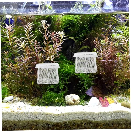 TOYANDONA 5pcs Aquarium Breeding Nets with Cups Fish Incubation Net for Isolating and Protecting Fry Fish Tanks