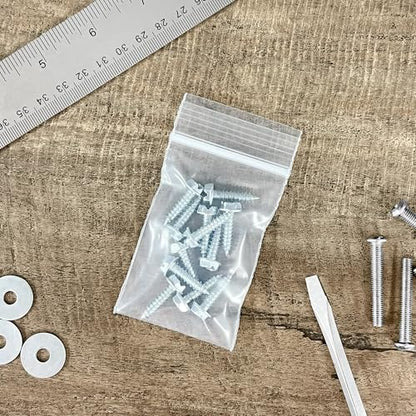 Plymor 2 x 3 inch, 4 Mil Zipper Reclosable Bags (Case of 10,000) | Heavy-duty plastic for jewelry, beads, rings, earrings, pills, vitamins, spices, coins, screws & small parts - size: 2" x 3" (10,000 Count)