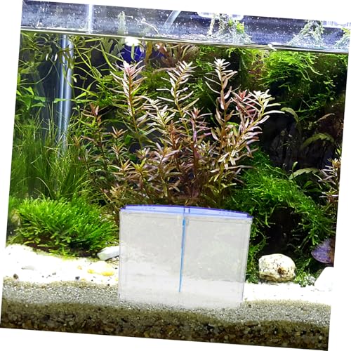 Abaodam Fish Breeding Box with Oxygen Supply Transparent Isolation Tank for Guppy Fry Fish Nursery and Shrimp Breeding Versatile Aquarium Accessory for Healthy Growth