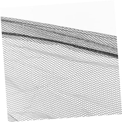 TOYANDONA Lightweight Folding Fishing Catch Net Replacement Head Stainless Steel Solid Mesh with Strong Tensile Strength Fast Water Drainage for Catch and Release Anglers Compact Detachable