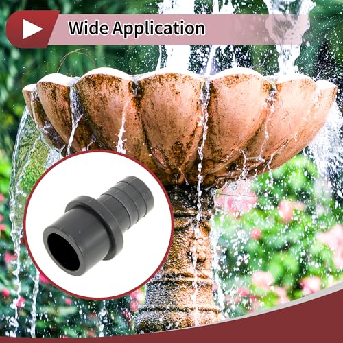 Plastic Hose Barb Fitting 1-1/4" x 1"Barb OD Straight Through Pipe Connector Grey 5 Pcs - color: Gray, size: 1-1/4"x 1" OD