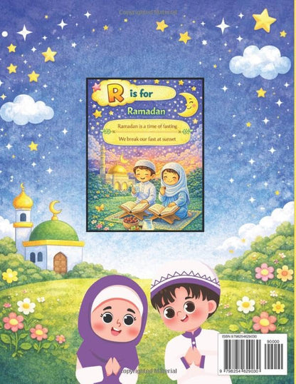 Islamic ABC Learning Book for Kids: A Simple and Colorful Introduction to Islamic Words and Alphabet Learning