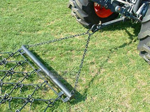 6-1/2' x 4' Variable Action Drag Chain Harrow - Overall Length: 90" - 3/8" Dia - size: 6' 4" W x 4' L, 3/8" Dia