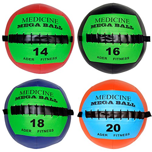 Ader Soft Mega Medicine Ball- 2,3,4,5,6, 8,10,12,14,16,18,20,22,25,28,30 Lbs - size: 10 Lbs