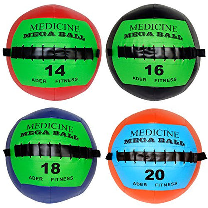 Ader Soft Mega Medicine Ball- 2,3,4,5,6, 8,10,12,14,16,18,20,22,25,28,30 Lbs - size: 10 Lbs