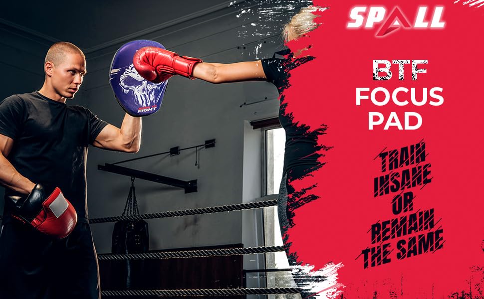 Curved Boxing Pads - Boxing Mitts and Punch Pads, Muay Thai MMA Focus Boxing Mitts Suitable for Boxing, Kickboxing, Karate, and Martial Arts - color: BTF-Blue