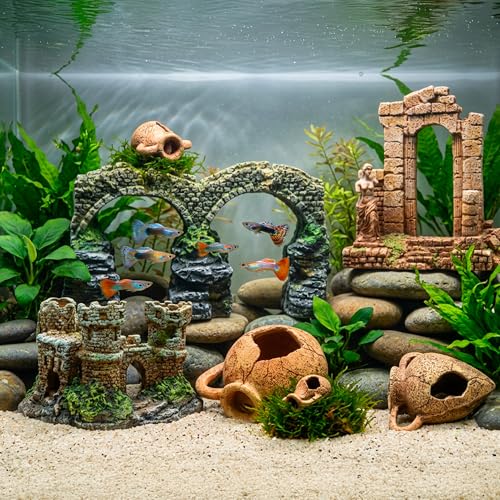 Amtra Wave Greek Arc Aquarium Ornament
