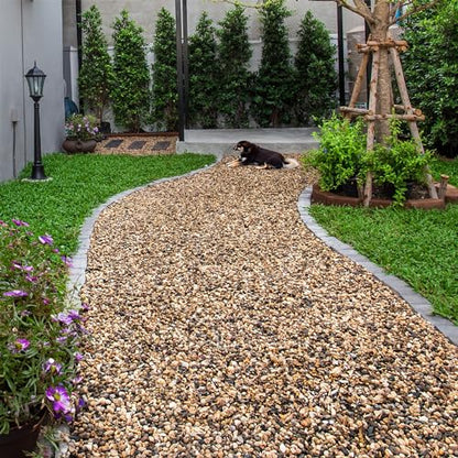 5 lbs Aquarium Gravel, 2-4mm Fish Tank Gravel, Succulent Cactus Pea Gravel for Indoor Plants, River Rocks for Gardening, Flower Pots, Vase Fillers, Garden Landscaping - size: 2-4mm