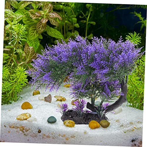 PRETYZOOM Simulated Pine Tree Aquarium Decoration Vivid Model Artificial Tree for Fish Tank Realistic Pine Tank Supply Easy Care Aquarium Decor