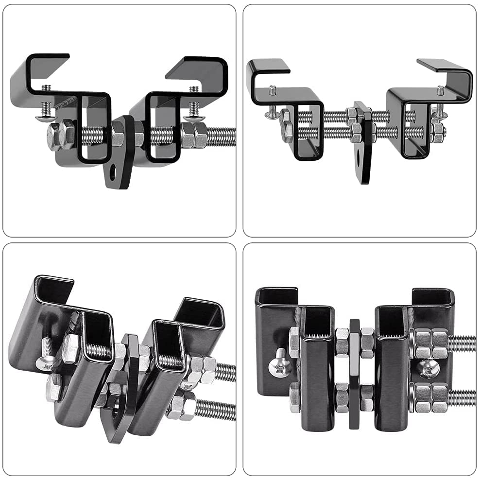 Punching Bag Hanger for I Beam 880 LBs Capacity Heavy Bag Mount Width Adjustable Boxing Bag Holder & Steel Beam Clamp for Beam - color: Hanger & Carabiner & 360°Swivel(1 Pack)
