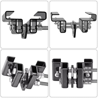 Punching Bag Hanger for I Beam 880 LBs Capacity Heavy Bag Mount Width Adjustable Boxing Bag Holder & Steel Beam Clamp for Beam - color: Hanger & Carabiner & 360°Swivel(1 Pack)