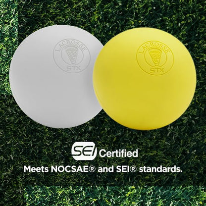 STX Official Lacrosse Balls - color: Mixed, size: 4 Balls