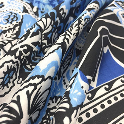 YOUR SMILE Silk Like Scarf Women's Fashion Pattern Large Square Satin Headscarf Headdress - color: 127