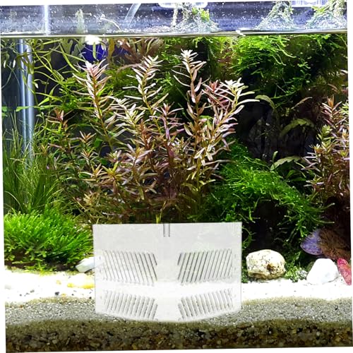 Hemoton Aquarium Divider Acrylic Grid Fish Tank Pump Guards Isolation Box for Easy Setup