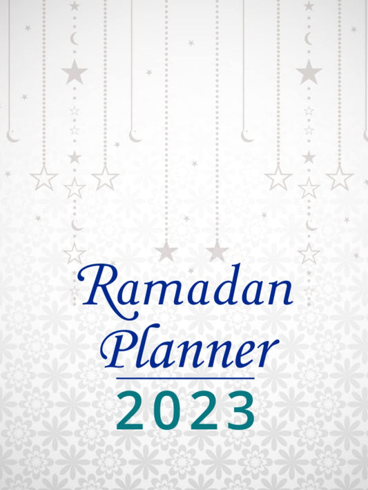Ramadan Planner 2023: Ramadan Calendar, Ramadan at a Glance, Ramadan Goals, Reading Quran, Habit Tracker, Today’s Prayer, Reflections of the day, Ramadan Gifts for Men and Women