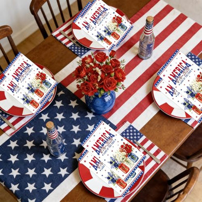 Rakuto 250 Anniversary Napkins Decorations - 100 Pcs America 1976-2026 Red White and Blue Napkins Decorations, 4th of July 250th Anniversary Party Paper Supplies for USA 250th Birthday - style: 250 Anniversary