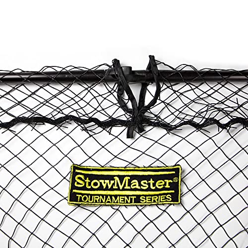 TS116Y Tournament Series Precision Muskie Landing Net - Hoop 36"X38", Length 116",Gold/Black