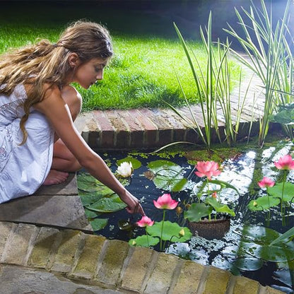EBaokuup 4 Pcs Aquatic Pond Planting Bags-7" Reusable Mesh Water Garden Pond Plant Pot-Breathable Black Square Lily Plant Pots for Pond Bog Plant Garden Terrestrial Plant - color: Black, size: Square