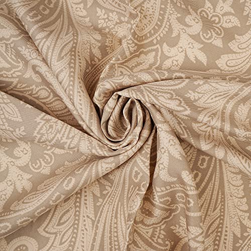 YOUR SMILE Silk Like Scarf Women's Fashion Pattern Large Square Satin Headscarf Headdress - color: 208