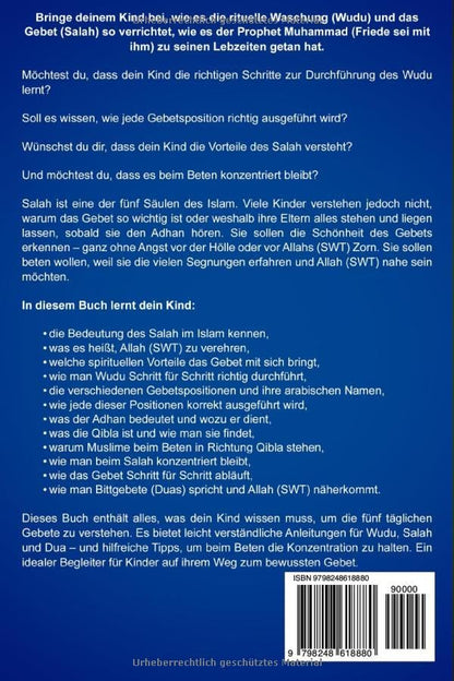 Islamischer Gebetsleitfaden für Kinder: Eine umfassende Anleitung, die Kindern dabei hilft, das islamische Gebet zu verstehen und zu praktizieren (Kinder entdecken den Islam) (German Edition)