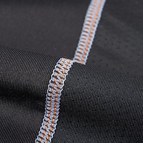 EALER Hockey Compression Shirt with Neck Guard, Neck Protect Long Sleeve Shirt - color: Shirt-man, size: Large