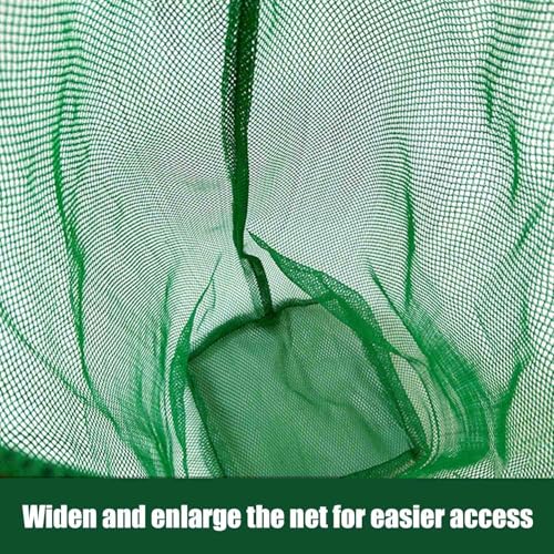 Fishing Net Bag Fish Collection Bag Nylon Fishing Net Fish Storage Bag（Green） - size: 60 x 40