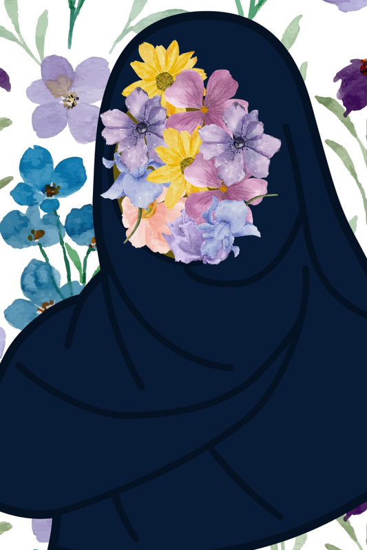 Composition Notebook for Muslim Women: Ideal Journal for School, College, Work, and Journaling: Perfect Stationery for Empowering Muslim Women Wide Ruled with 100 Pages