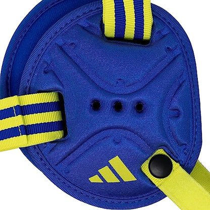 Adidas Youth Wizard Wrestling Ear Guard - color: Royal/Solar Yellow