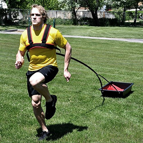 SPEEDSTER Padded Youth Harness for Athletes- Wear Forward for Speed Training or Backward for Overspeed Training. Fits Up to Age13 Male and Female Athletes
