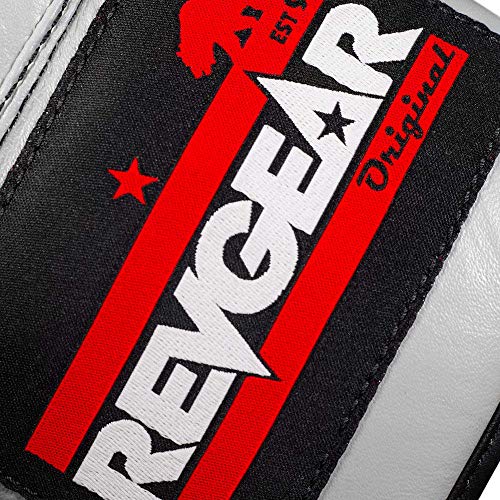 Revgear F1 Competitor Pro Lace Boxing Glove | Premium Leather | Lace-up - color: Gray, size: 10 OZ