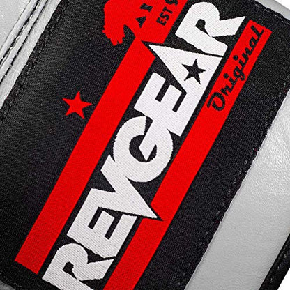 Revgear F1 Competitor Pro Lace Boxing Glove | Premium Leather | Lace-up - color: Gray, size: 10 OZ