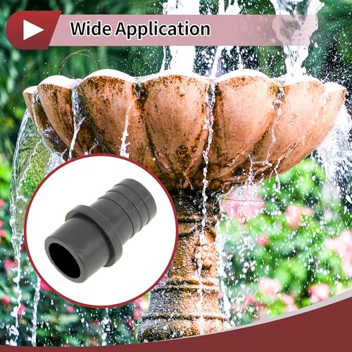 Plastic Hose Barb Fitting 1-1/4" x 1.2" Barb OD Straight Through Pipe Connector Grey 5 Pcs - color: Gray, size: 1-1/4"x 1.2" OD