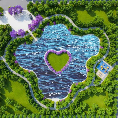 6 Pcs Artificial Ripple Water Effect Sheets Ocean Diorama Supplies Paper Self Adhesive Realistic Stream Background Miniature River Scenery DIY Accessories for Sand Table Model Decor Lake(2 Styles)