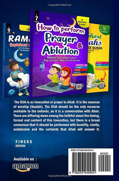 My first 30 DUAS - Islamic invocations: Precious book for Muslim children boys and girls to understand and learn the Islamic invocations 'DUA' (Option ... - discover and learn the Islamic religion.)