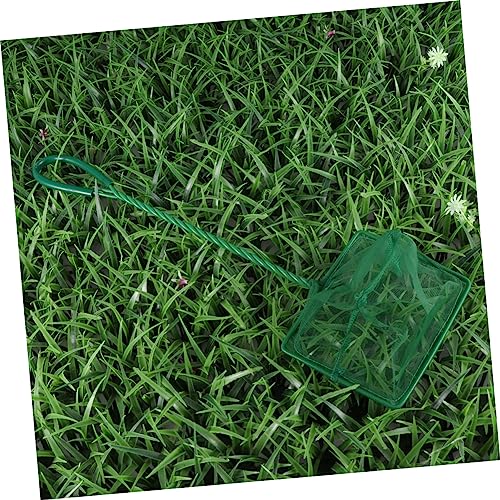 Abaodam 4pcs Soft Fish Net for Aquariums Green Fishing Nets for Safe Catching of Fish and Shrimp Essential Aquarium Accessories