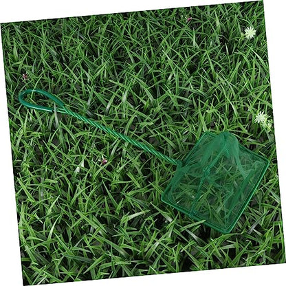 Abaodam 4pcs Soft Fish Net for Aquariums Green Fishing Nets for Safe Catching of Fish and Shrimp Essential Aquarium Accessories