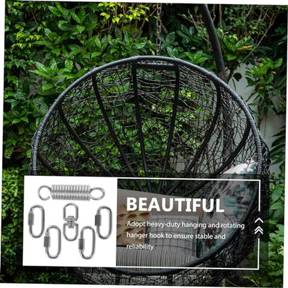 Hammock Chair Spring Set Swing Spring Kit Swing Chair Hanging Ring Set
