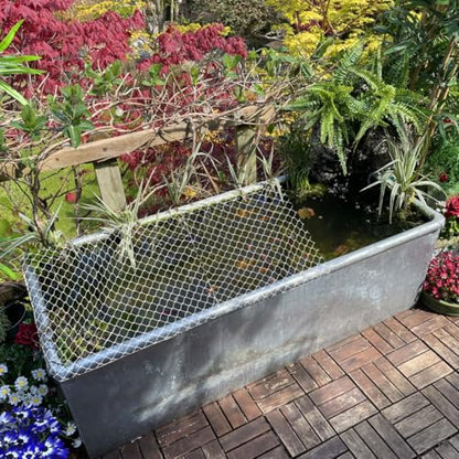 Turtle Tank Escape net Mini Fish Tank Round Fish Tank Decorative Fish net DIY Aquarium Sports Game Pouch