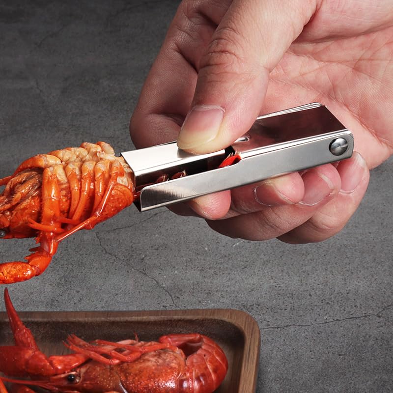 Crawfish Sheller Tool，Crawfish Peeler Tool For Peeling Cooked Shrimp Tails，Crawfish Peeler Tool for Protecting Nails And Keeping Fingers Clean (6)
