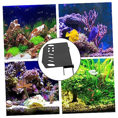 GALPADA Aquarium Tool Organizer Rack Maintenance Holder for Fish Tank Cleaning Tools Wall-Mounted Design Multi Easy Access and Storage