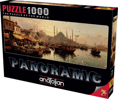 Anatolian Puzzle -Old ?stanbul, 1000.PN Piece Puzzle, #1206 - color: Old İstanbul