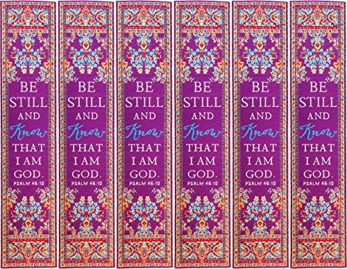 Logos Trading Post Be Still and Know Psalm 46:10 Christian Bookmark, 6 Pcs - color: Be Still and Know, size: 6 Pack