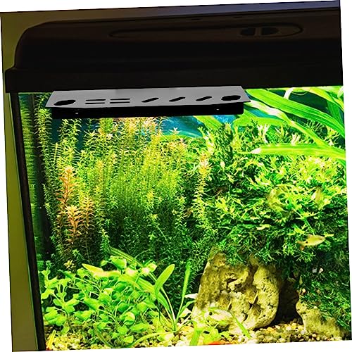 GALPADA Aquarium Tool Organizer Rack Maintenance Holder for Fish Tank Cleaning Tools Wall-Mounted Design Multi Easy Access and Storage