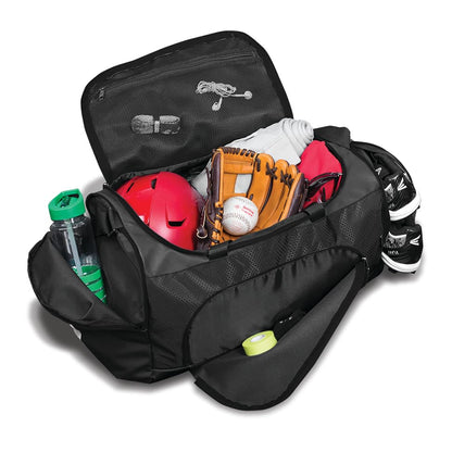 Easton | 310D PLAYER DUFFLE | Baseball & Fastpitch Softball | Multiple Colors - color: Red