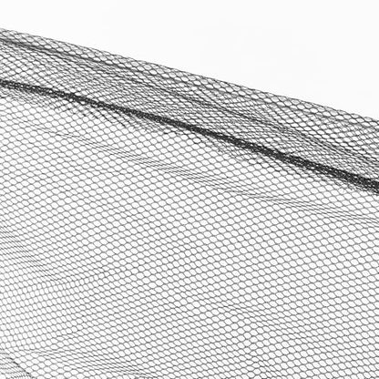 Cabilock Detachable Folding Fishing Net Head Solid Stainless Steel Frame Portable Replacement Net for Lakes Rivers Boats with Strong Tensile Strength and Fish-Friendly Design