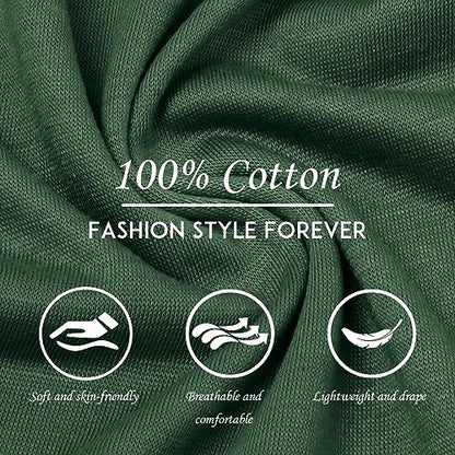 Turban Head Wrap Scarf,African Women' Soft Long Scarf Shawl Hair Bohemian Headwrap Stretch Headband Tie - color: Set F-navy+khaki+dark Green
